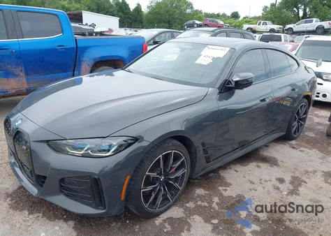 2023 BMW I4 M50 from USA, damaged, VIN WBY33AW04PFP05066